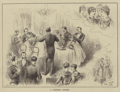A Coiffure Contest by John Jellicoe